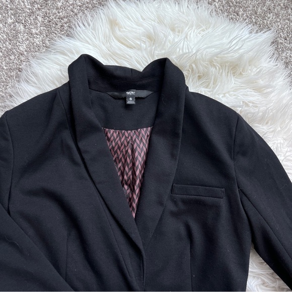 Mossimo | Black Blazer w/ Herringbone Lining - Picture 2 of 9